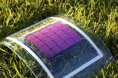Flexibles Organisches Solarmodul